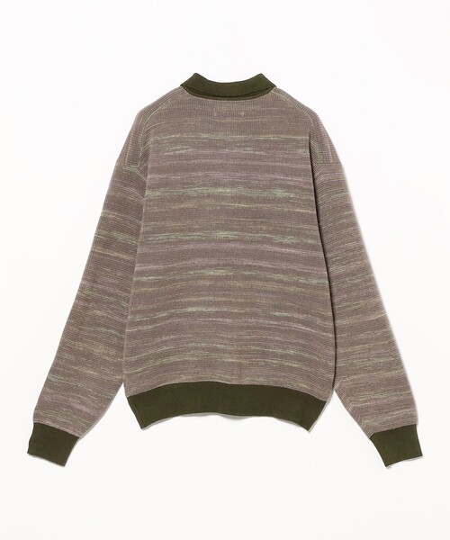 B:MING by BEAMS(ビーミングバイビームス)の「12ゲージ グラデーション ニット ポロ(ユニセックス)(ニット/セーター・メンズ・ベージュ/ブラック・S/XL/M/L)」の13枚目の写真