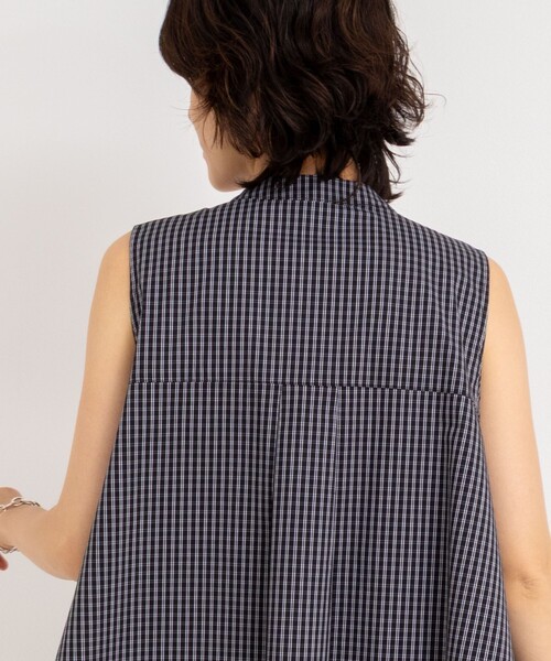 NOLLEY’S（ノーリーズ）の「リボンAラインシャツ（シャツ/ブラウス・レディース・ホワイト/サックスブルー/ブラック/ブラック系その他・38）」の20枚目の写真