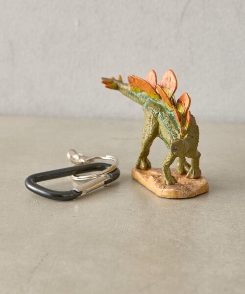BIRTHDAY BAR（バースデイバー）の「リアルフィギュアキーリング ダイナソーシリーズ（チャーム・キッズ・モスグリーン/ブラウン/ブラウン系その他/オレンジ・0）」の2枚目の写真