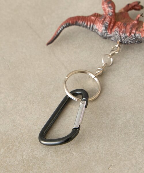 BIRTHDAY BAR（バースデイバー）の「リアルフィギュアキーリング ダイナソーシリーズ（チャーム・キッズ・モスグリーン/ブラウン/ブラウン系その他/オレンジ・0）」の7枚目の写真