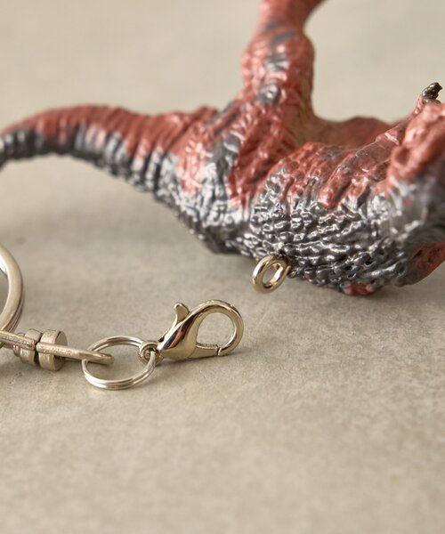 BIRTHDAY BAR（バースデイバー）の「リアルフィギュアキーリング ダイナソーシリーズ（チャーム・キッズ・モスグリーン/ブラウン/ブラウン系その他/オレンジ・0）」の8枚目の写真