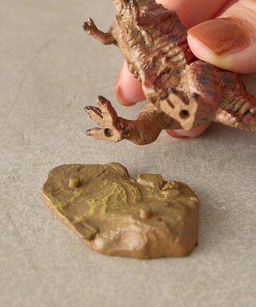 BIRTHDAY BAR（バースデイバー）の「リアルフィギュアキーリング ダイナソーシリーズ（チャーム・キッズ・モスグリーン/ブラウン/ブラウン系その他/オレンジ・0）」の10枚目の写真