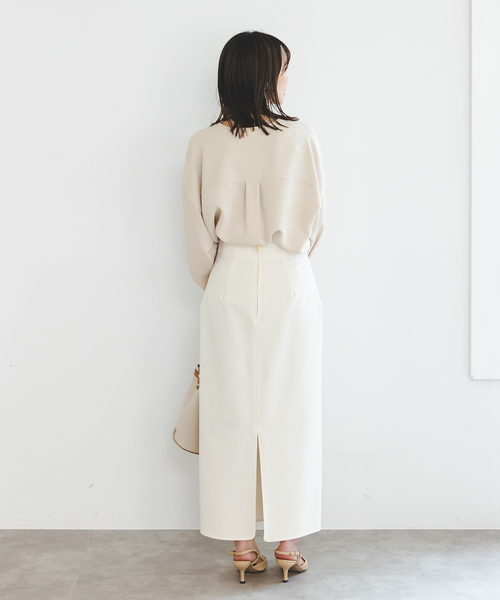 WEB限定追加》ワークディテールドレープシャツ 5（シャツ/ブラウス