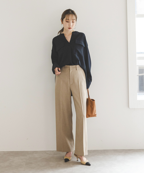 WEB限定追加》ワークディテールドレープシャツ 5（シャツ