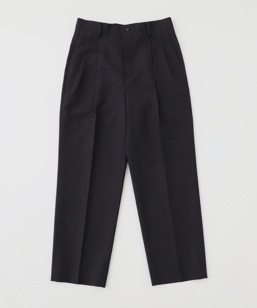 Kaptain Sunshine(キャプテン サンシャイン)の「KAPTAIN SUNSHINE / キャプテンサンシャイン Shoecut Slacks(スラックス・メンズ・グレー/ネイビー・30/32)」の2枚目の写真