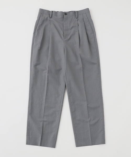 Kaptain Sunshine(キャプテン サンシャイン)の「KAPTAIN SUNSHINE / キャプテンサンシャイン Shoecut Slacks(スラックス・メンズ・グレー/ネイビー・30/32)」の1枚目の写真