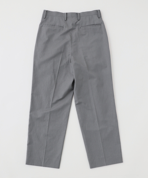 Kaptain Sunshine(キャプテン サンシャイン)の「KAPTAIN SUNSHINE / キャプテンサンシャイン Shoecut Slacks(スラックス・メンズ・グレー/ネイビー・30/32)」の3枚目の写真