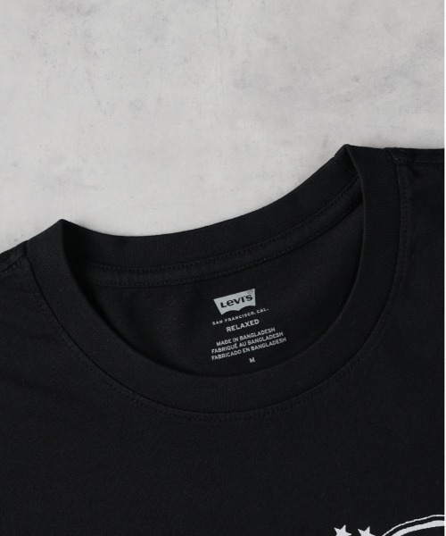 Levi's(リーバイス)の「【Levi's】「RELAXED FIT TEE」リラックスドフィットTシャツ(Tシャツ/カットソー・メンズ・ブラック・M/L/S)」の7枚目の写真
