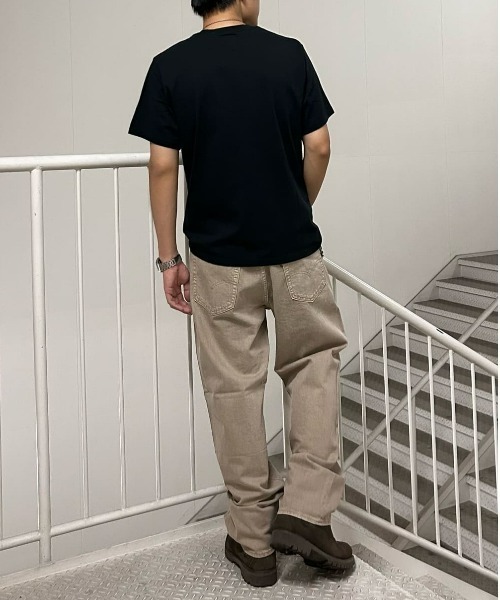 Levi's(リーバイス)の「【Levi's】「RELAXED FIT TEE」リラックスドフィットTシャツ(Tシャツ/カットソー・メンズ・ブラック・M/L/S)」の12枚目の写真