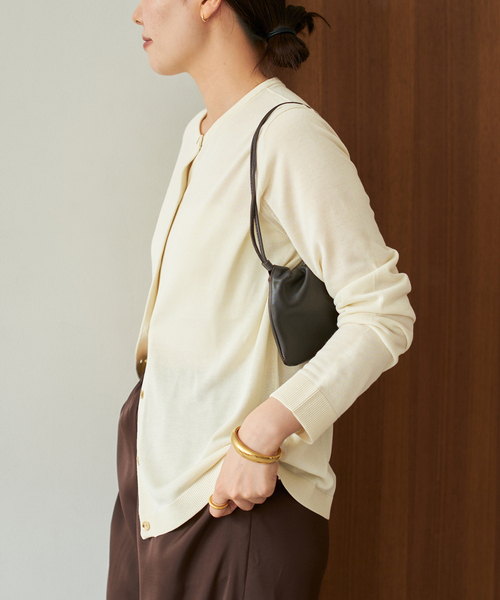 vis/silk mix カーディガン（カーディガン/ボレロ）｜Plage