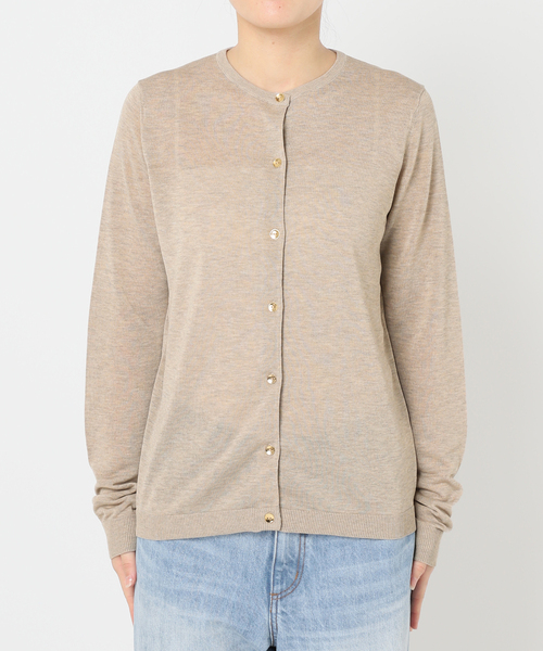 plage（プラージュ）の「vis/silk mix カーディガン（カーディガン/ボレロ・レディース・アイボリー/ベージュ/グリーン・FREE）」の18枚目の写真