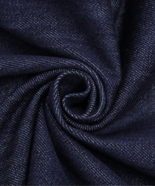 ウエストカットオフデニムパンツ