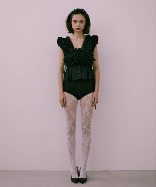 Carmelo（カーメロ）の「Ange frill vest（ベスト）」 - WEAR