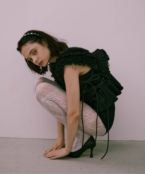 Carmelo（カーメロ）の「Ange frill vest（ベスト）」 - WEAR