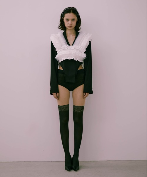 Ange frill vest（ベスト）｜Carmelo（カーメロ）のファッション通販