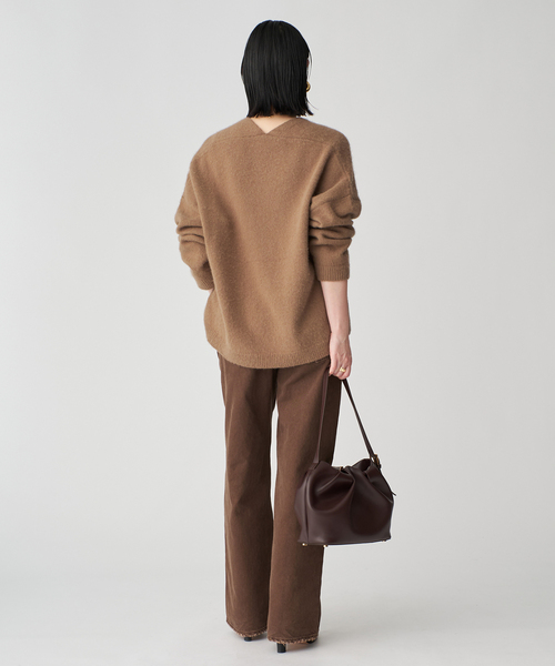 upperhights(アッパーハイツ)の「upper hights アッパーハイツ THE NIECE MID-RISE 103312602CHO(デニムパンツ・レディース・ブラウン・27/26/25/24/23)」の6枚目の写真