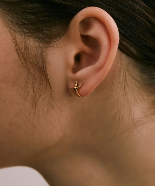 SOAC（ソーク）の「(SOAC)Star Fish Pierce（ピアス（両耳用）・レディース・ゴールド/シルバー・ONE SIZE）」の6枚目の写真