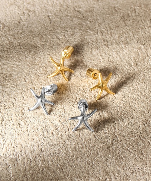 SOAC（ソーク）の「(SOAC)Star Fish Pierce（ピアス（両耳用）・レディース・ゴールド/シルバー・ONE SIZE）」の19枚目の写真