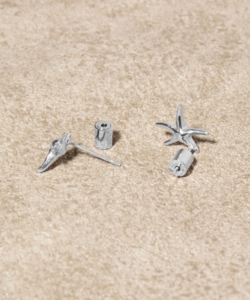 SOAC（ソーク）の「(SOAC)Star Fish Pierce（ピアス（両耳用）・レディース・ゴールド/シルバー・ONE SIZE）」の9枚目の写真