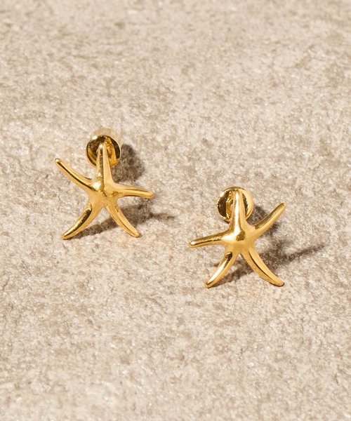 SOAC（ソーク）の「(SOAC)Star Fish Pierce（ピアス（両耳用）・レディース・ゴールド/シルバー・ONE SIZE）」の12枚目の写真