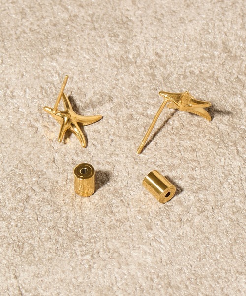 SOAC（ソーク）の「(SOAC)Star Fish Pierce（ピアス（両耳用）・レディース・ゴールド/シルバー・ONE SIZE）」の13枚目の写真