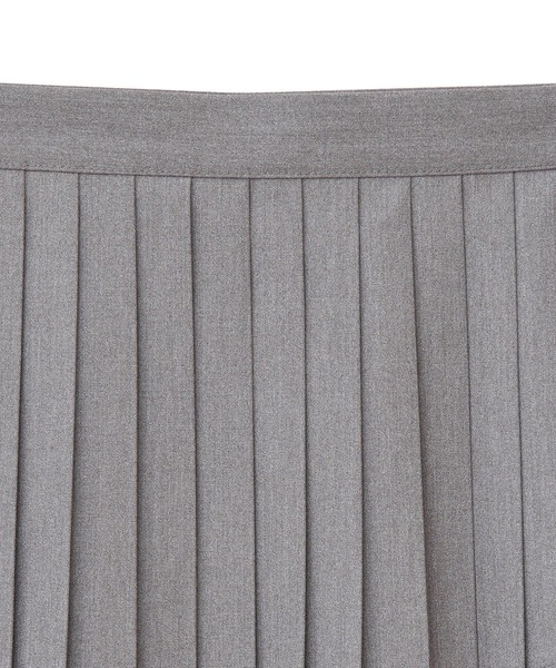 earth music&ecology（アースミュージックアンドエコロジー）の「SET2点プリーツラップスカート＋ミニスカート（スカート・レディース・アイボリー/グレー/ブラック・S/M）」の21枚目の写真