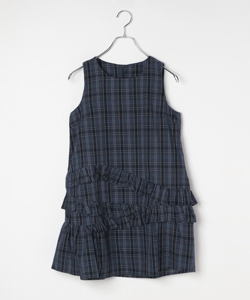 3.3 Field Trip (3.3フィールドトリップ)の「3.3 Field Trip/アソートフリルタンクワンピース(ワンピース・レディース・ブルー/その他1/ホワイト・FREE)」の13枚目の写真