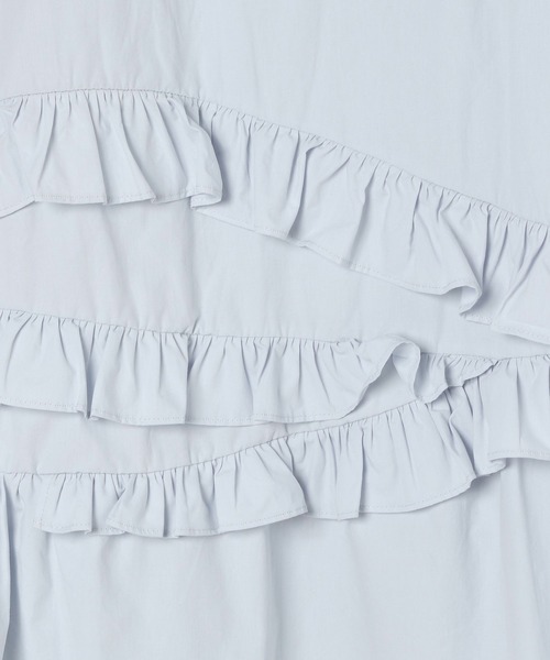 3.3 Field Trip (3.3フィールドトリップ)の「3.3 Field Trip/アソートフリルタンクワンピース(ワンピース・レディース・ブルー/その他1/ホワイト・FREE)」の5枚目の写真