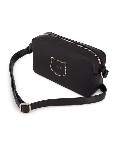 PAUL & JOE ACCESSOIRES(ポールアンドジョーアクセソワ)の「PAUL & JOE ACCESSOIRES (ポール&ジョーアクセソワ)ミニショルダーバッグ PJA-B1276 ビッグキャットメタル(ショルダーバッグ・レディース・ブラウン/パープル/ブラック・FREE)」の6枚目の写真