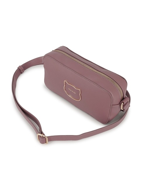 PAUL & JOE ACCESSOIRES(ポールアンドジョーアクセソワ)の「PAUL & JOE ACCESSOIRES (ポール&ジョーアクセソワ)ミニショルダーバッグ PJA-B1276 ビッグキャットメタル(ショルダーバッグ・レディース・ブラウン/パープル/ブラック・FREE)」の16枚目の写真