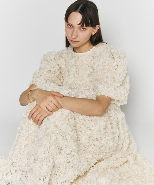 PERNA（ペルナ）の「フラワーオーガンワンピース（ワンピース）」 - WEAR