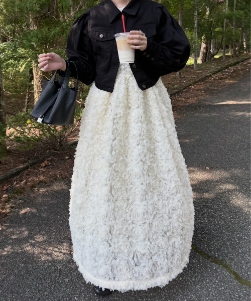 フラワーオーガンワンピース（ワンピース）｜PERNA（ペルナ）の