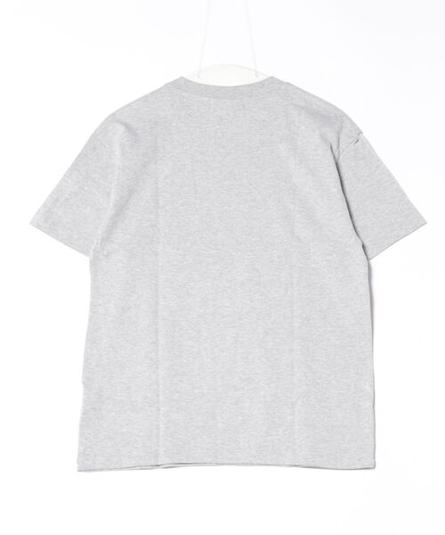 HALEY PESCA（ヘーリーペスカ）の「HALEY PESCA/チェリープリント　半袖　オーバーTシャツ（Tシャツ/カットソー・レディース・グレー/ホワイト・SMALL/MEDIUM）」の3枚目の写真