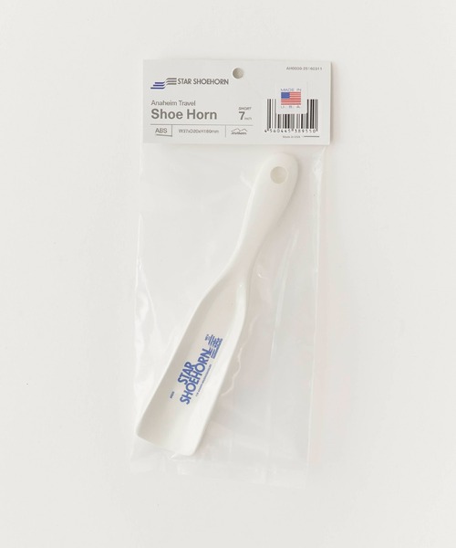 ROOPTOKYO(ループトウキョウ)の「ANAheim/アナハイム Travel SHOEHORN スターシューホーン 靴ベラ(シューズ小物/雑貨・メンズ・ネイビー/ホワイト/ブラウン/レッド・FREE)」の5枚目の写真