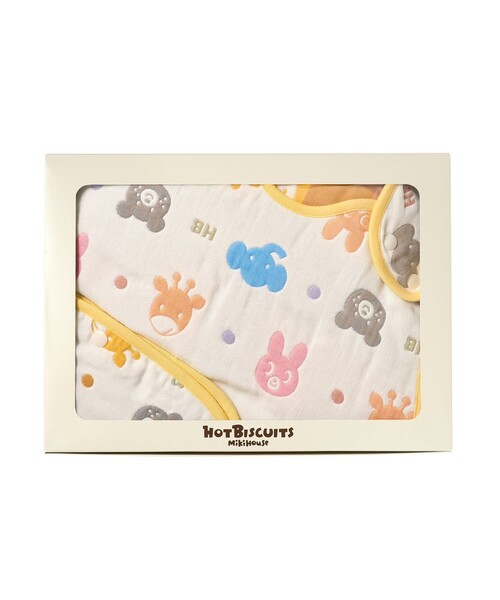 HOT BISCUITS(ホットビスケッツ)の「六重織ガーゼスリーパーギフトセット【BOX付き】(ルームウェア/パジャマ・キッズ・マルチ・フリー)」の9枚目の写真