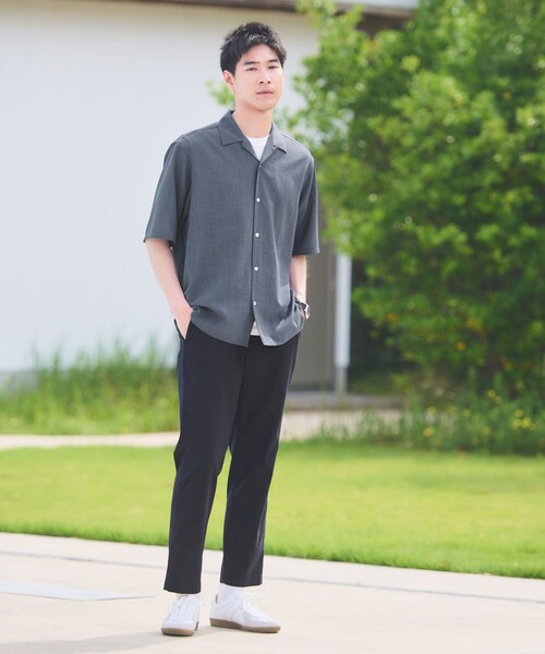 セール】サップ BREEZY オープンカラー 半袖 シャツ -ストレッチ・通気