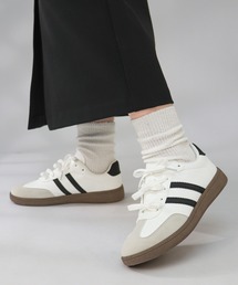 AAA+（サンエープラス）の「AAA+ ダブルラインローカットスニーカー(3717)（スニーカー）」