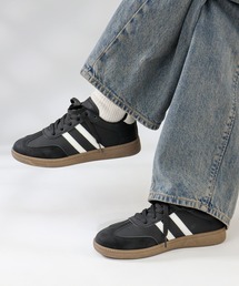 AAA+（サンエープラス）の「AAA+ ダブルラインローカットスニーカー(3717)（スニーカー）」