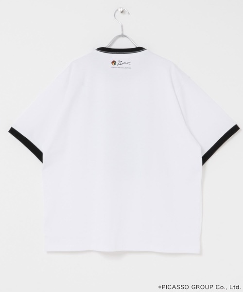 SENSE OF PLACE by URBAN RESEARCH（センスオブプレイスバイアーバンリサーチ）の「PICASSO SHORT-SLEEVE T-SHIRTS A（Tシャツ/カットソー・メンズ・ブラック/ホワイト・MEDIUM/LARGE）」の21枚目の写真