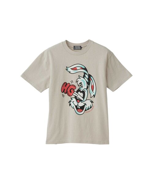 ヒステリックグラマー　ヒスガール Hotter Than Hell Ｔシャツ　Ｌ HYSTERIC GLAMOUR（ヒステリックグラマー）の「HOTTER THAN HELL