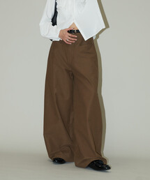 PUBLUX | PUBLUX/パブリュクス スラッシュポケット付 バレルパンツ 限定展開(その他パンツ)