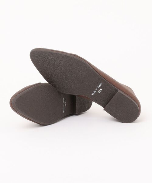 ENあしながおじさん（エンアシナガオジサン）の「防水│ポインテッドシューズ　5360605（パンプス・レディース・ブロンズ/ブラック/グレイッシュベージュ・22.5cm/23cm/23.5cm/24cm/24.5cm）」の5枚目の写真