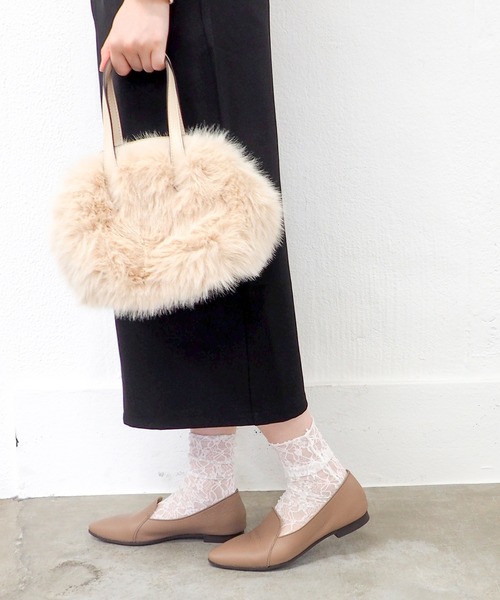 ENあしながおじさん（エンアシナガオジサン）の「防水│ポインテッドシューズ　5360605（パンプス・レディース・ブロンズ/ブラック/グレイッシュベージュ・22.5cm/23cm/23.5cm/24cm/24.5cm）」の12枚目の写真