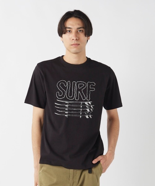 Ocean Pacific（オーシャンパシフィック）の「【OP/オーピー】ロゴ半袖Tシャツ　ユニセックス（Tシャツ/カットソー・メンズ・ホワイト/ブラック/カーキ・LARGE/X-LARGE/MEDIUM）」の4枚目の写真