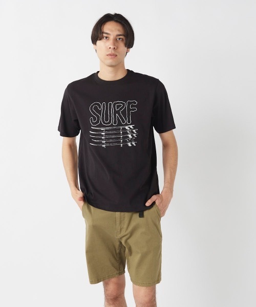 Ocean Pacific（オーシャンパシフィック）の「【OP/オーピー】ロゴ半袖Tシャツ　ユニセックス（Tシャツ/カットソー・メンズ・ホワイト/ブラック/カーキ・LARGE/X-LARGE/MEDIUM）」の5枚目の写真
