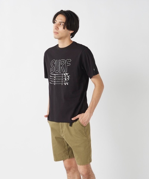 Ocean Pacific（オーシャンパシフィック）の「【OP/オーピー】ロゴ半袖Tシャツ　ユニセックス（Tシャツ/カットソー・メンズ・ホワイト/ブラック/カーキ・LARGE/X-LARGE/MEDIUM）」の6枚目の写真