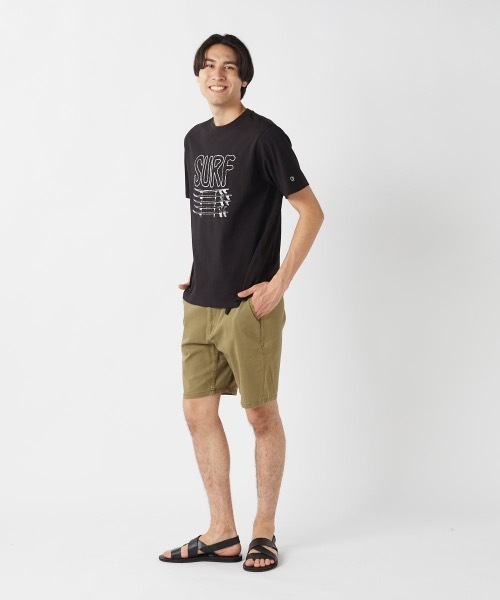 Ocean Pacific（オーシャンパシフィック）の「【OP/オーピー】ロゴ半袖Tシャツ　ユニセックス（Tシャツ/カットソー・メンズ・ホワイト/ブラック/カーキ・LARGE/X-LARGE/MEDIUM）」の8枚目の写真