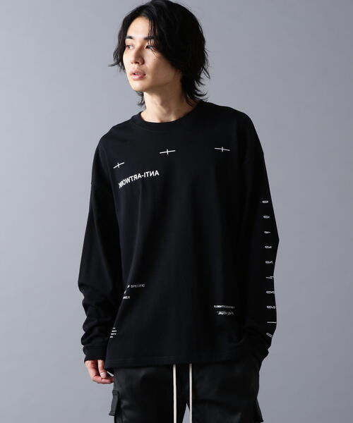 A4A（エーフォーエー）の「A4A/エーフォーエー/L/S TEE NUMBER（Tシャツ/カットソー・メンズ・ブラック/ホワイト・M/L/S）」の2枚目の写真