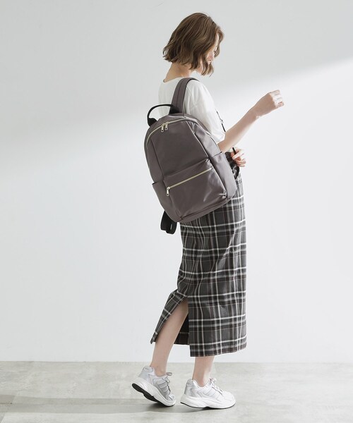 grove（グローブ）の「【インスタ】人間工学撥水多機能リュック（バックパック/リュック・レディース・ダークグレー/ブラック/カーキ・00）」の5枚目の写真