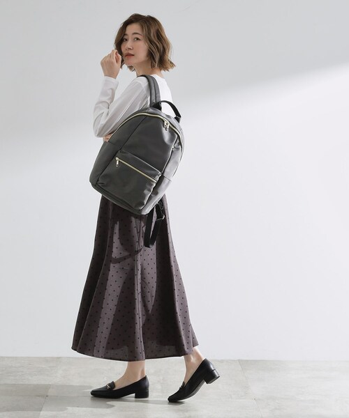 grove（グローブ）の「【インスタ】人間工学撥水多機能リュック（バックパック/リュック・レディース・ダークグレー/ブラック/カーキ・00）」の9枚目の写真